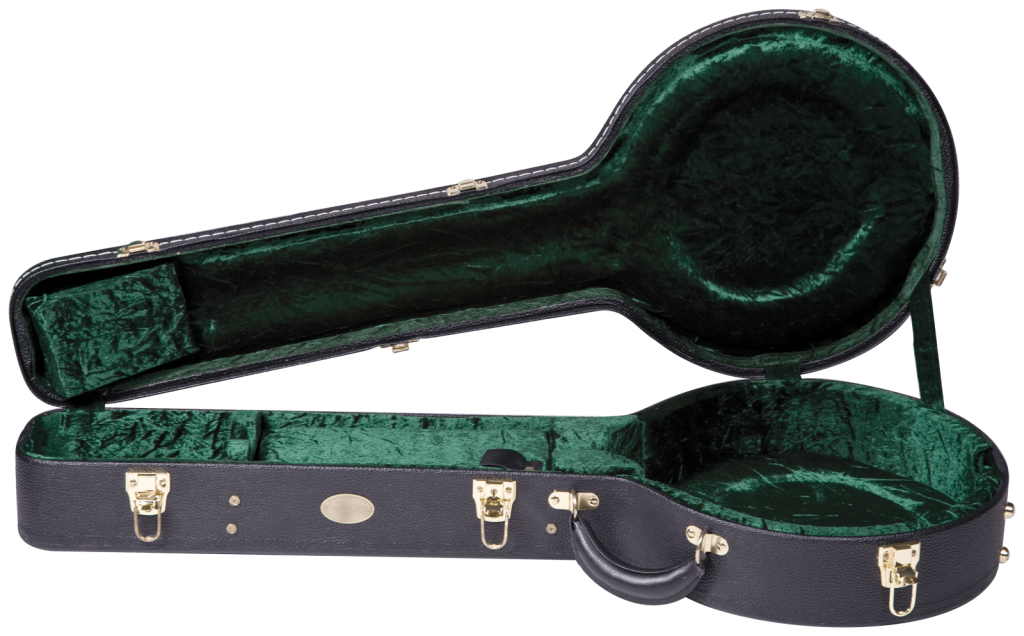 Superior CD1535 Deluxe Hardshell 11in Open Back Banjo Case Snowbird Banjo Company